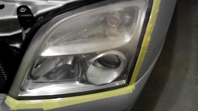 Opel Vectra C polerowanie reflektorów Gorzów